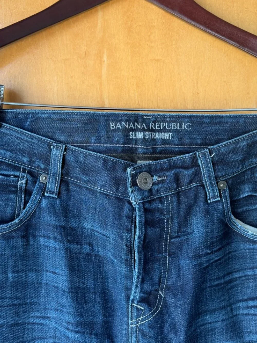 Banana Republic Men's Slim Straight Jeans | 33x32 | Like New